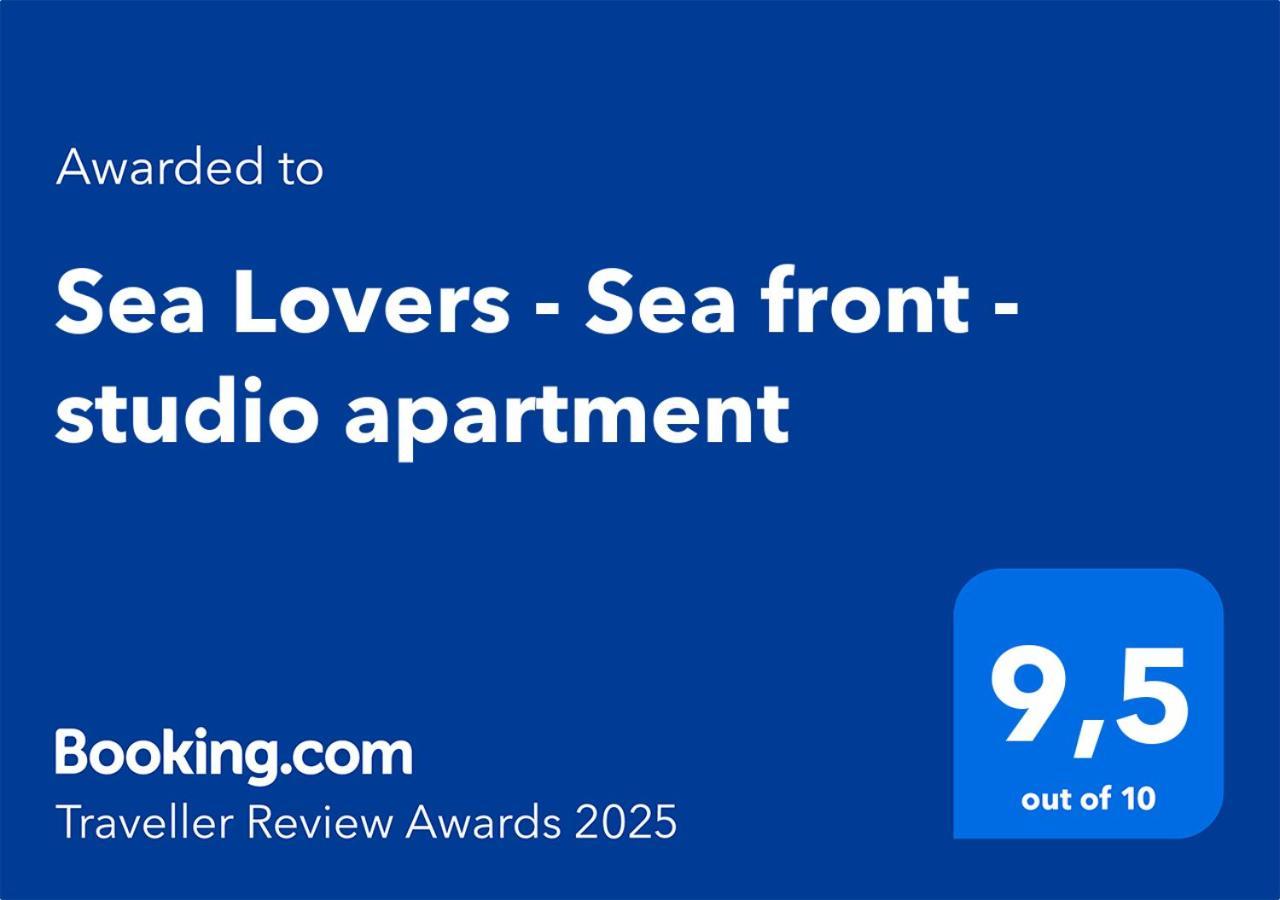 Sea Lovers - Sea Front - Studio Apartment Μόντε Γκόρντο Εξωτερικό φωτογραφία